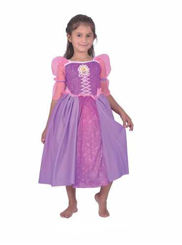 Disfraz De Rapunzel Talle 0 Princesas Juguetería El Pehuén