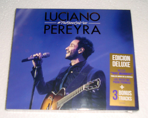 Luciano Pereyra Tu Mano En Vivo Cd + Dvd Deluxe / Kktus