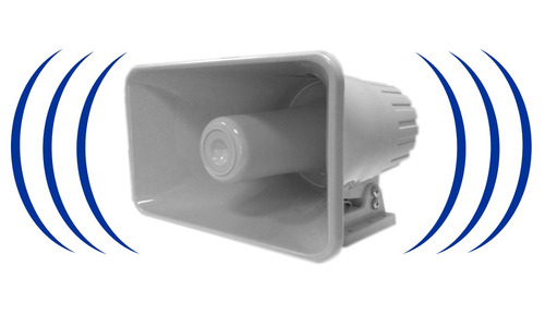 Alarma Vecinal. Sirena Inalambrica Tipo Corneta 120 Db. 30w