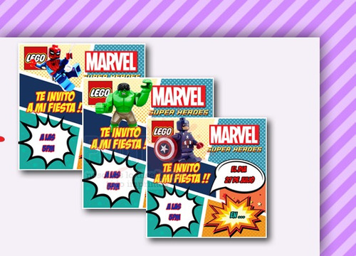 Kit Imprimible Spiderman  Tarjeta Comics Pedidos
