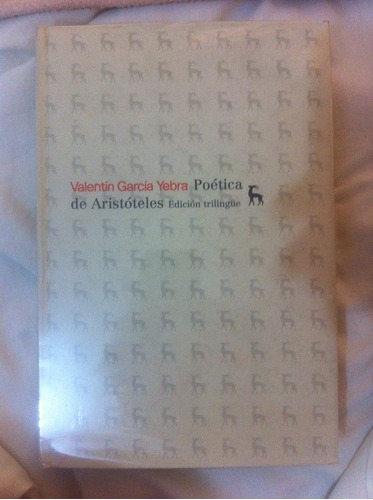 Aristóteles Poética (griego, Latin, Castellano) Gredos