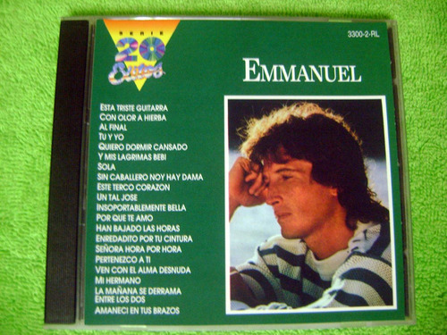 Eam Cd Emmanuel 20 Exitos Originales 1991 Edicion Americana