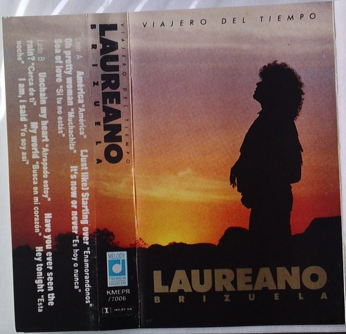 Laureano Brizuela Viajero Del Tiempo Cassette 1989 Cancioner