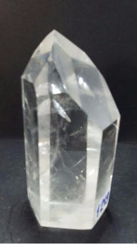 Ponta Cristal Quartzo Transmissor Pedra Natural 13cm Cod1219