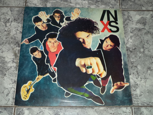 Lp - Inxs - X  ( Com Encarte, Semi Novo )