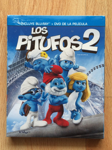Los Pitufos 2 En Blu-ray Y Dvd, Nueva, Original Envio Gratis