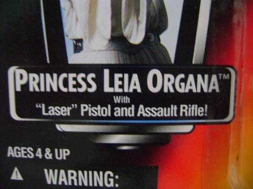 Imagen 4 de 5 de Nico Leia Organa W/ Laser Star Wars (swr 05)