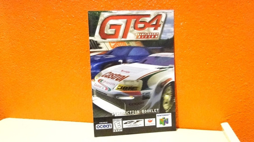 Manual Original- Gt 64 - Championship Edition- N64