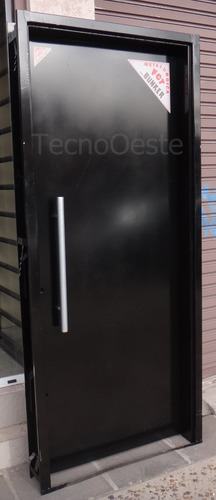 Imagen 3 de 6 de Puerta Seguridad Bunker Chapa 18, Semi Blindadas. 70x200 Cm