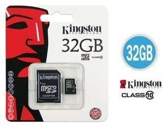 Kingston Micro Sd 32 Gb Con Adaptador Sd Clase 10 (gadroves)