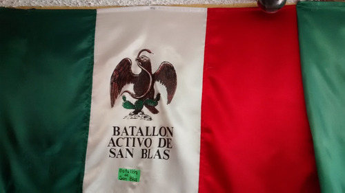 Bandera Mexico Batallon De San Blas Historia Historica