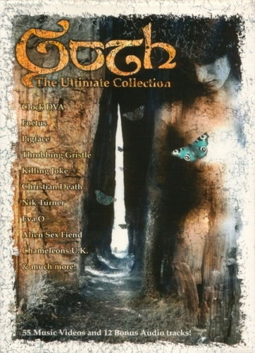 Dvd Original Goth The Ultimate Collection Psychic Tv Krupps