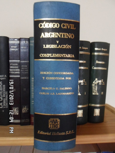 Derecho. Código Civil Comentado (a). Salerno - Lagomarsino