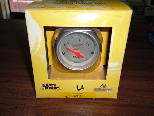 Autometer Medidor De Nivel De Combustible - Competicion