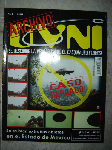 2002 Revista Archivo Ovni No. 4 Mina Editores Junio '02 (Usado)