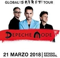 Entradas Pacifico Bajo Depeche Mode - Global Spirit 21 Marzo