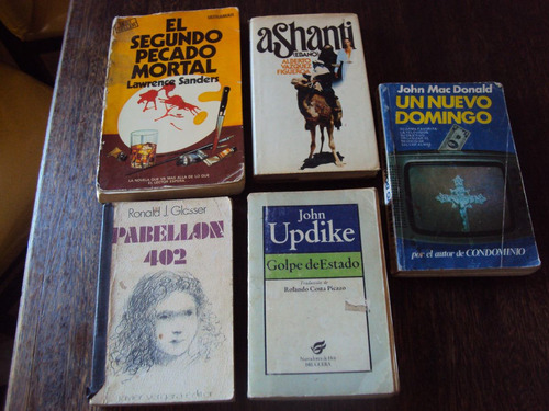 Lote Cuento Novela Pabellon 402 Ebano Sanders Pecado Mac Don