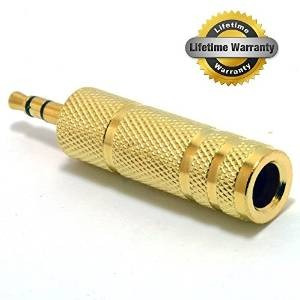 Adaptador De Alta Calidad Premium Imbapriceâ® Oro Stereo 3.5