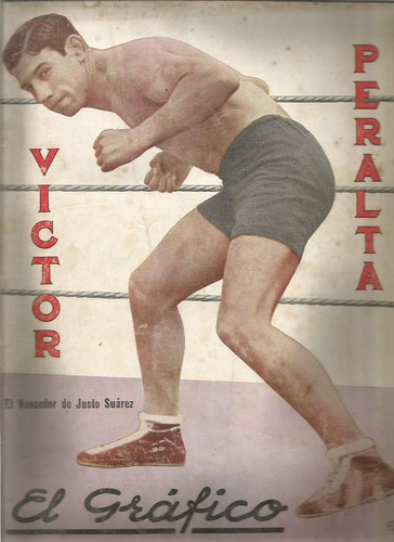 El Grafico / Nª 663 / 1932 / Victor Peralta El Vencedor