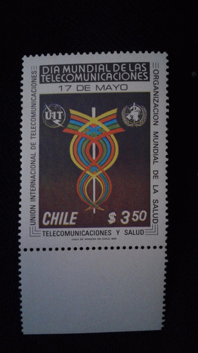 Chile Mint Dia Mundial De Las Telcomunicaciones (lrbcop134)