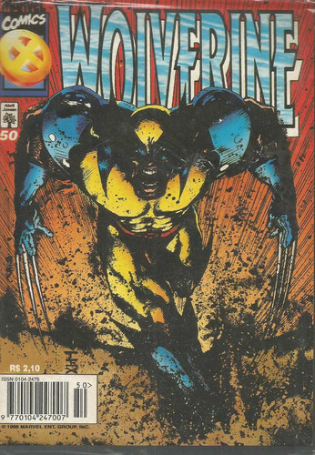 Wolverine 50 - Abril - Bonellihq Cx82 G19