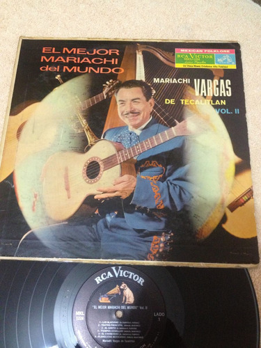 Mariachi Vargas El Mejor Mariachi Disco De Vinil Original 