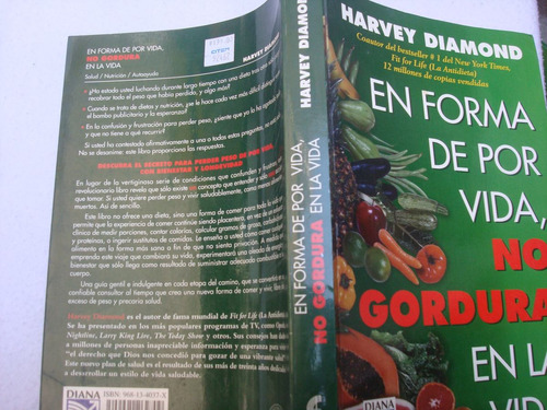 Harvey Diamond, En Forma De Por Vida, No Gordura En La Vida.