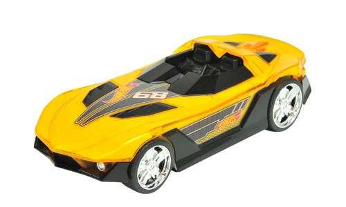 Hotwheels Hyper Racer Motorizado Luces Y Sonidos Lic. Mattel