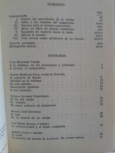 Imagen 4 de 6 de Antología Poética Del Romanticismo Español. Ramón Andres