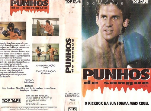Punhos De Sangue - Vhs Raro E Original - 1991