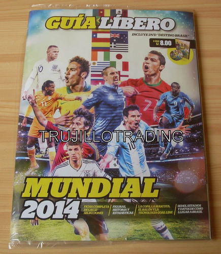 Guia Libero Brasil Mundial 2014 Incluye Dvd