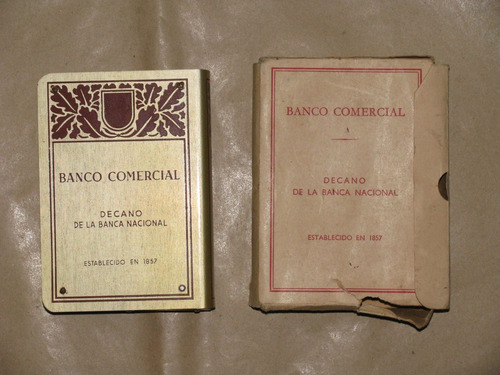 Alcancia Antigua Del Banco Comercial En Caja Original