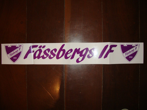 Adesivo Do Fassbergs If - Suecia - Futebol