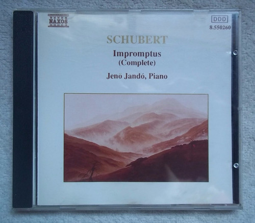Cd Schubert Impromptus Complete Piano Jeno Jando Mus Clásica