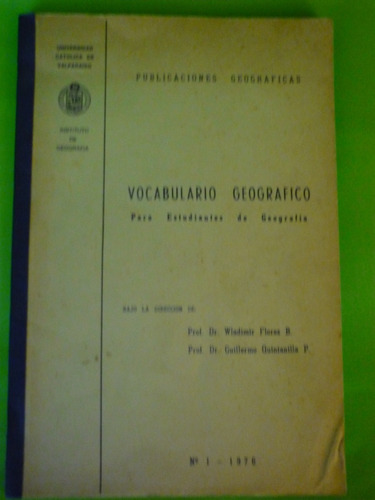 Vocabulario Geográfico Para Estudiantes De Geografía