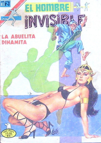 El Hombre Invisible  La Abuelita Dinamita, Comic, 1980