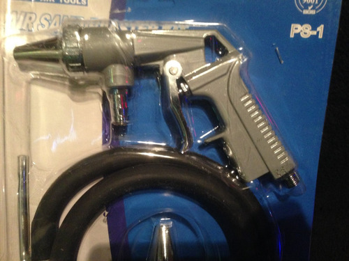 Pistola Arenadora P/ Trabajos Sobre Metales Buena Calidad