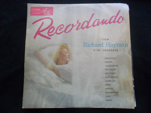 Lp Recordando Con Richard Hayman Y Su Orquesta