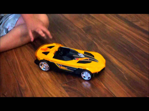 Hotwheels Hyper Racer Motorizado Luces Y Sonidos Lic. Mattel