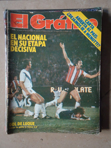 El Grafico 3090 26/12/78 Luque Menotti Nelinho Boxeo Suarez