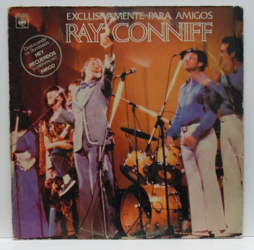 Lp Ray Conniff - Exclusivamente Para Amigos - Discos Cbs