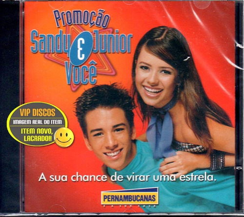 Cd Sandy E Junior Promocão Pernambucanas - Original Lacrado!