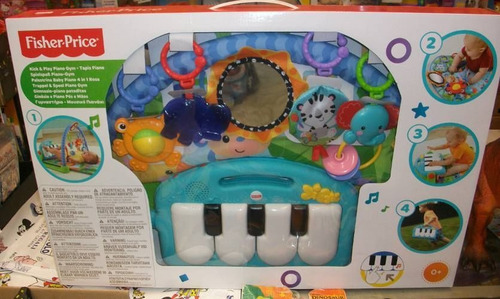 Gimnasio Premium Piano Pataditas 3en1 Musical Fisher Price