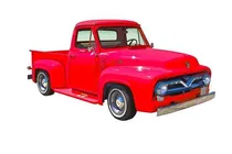 Comprar Lamina Ilustracion 45x30cm. - Autos - 1955 Ford F100 Pickup