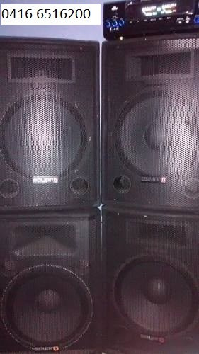 Combo Sonido Saypro Profesional +planta 6500w