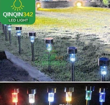 Lampara Antorcha Solar Para Jardin Recargable Colores Agua