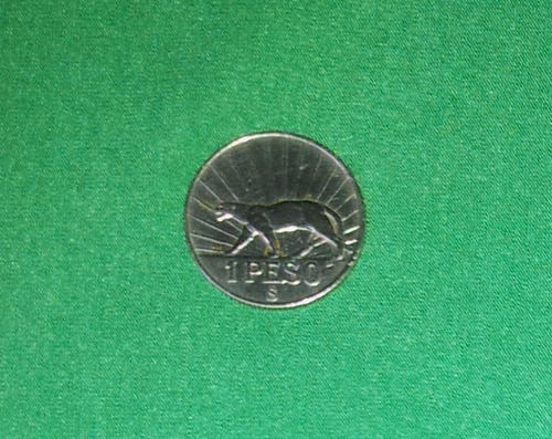 Puma De Plata 1 Peso - 1942 - Ef.