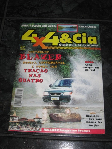 4x4 & Cia Jun 1998 Nº 59 - Blazer Executive 4x4 Gm K-10