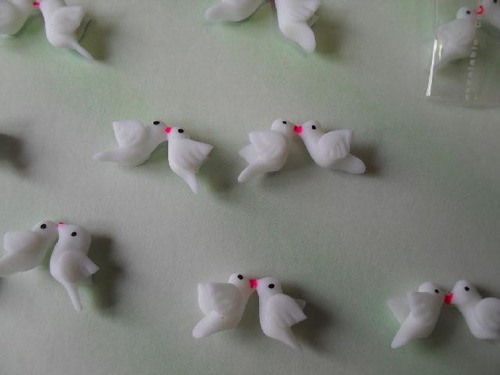 Palomitas Masa Flexible Para Tarjetas De Matrimonio(docena )