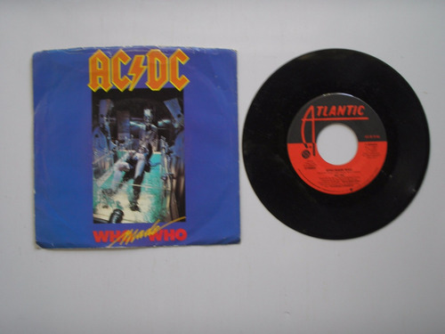 Disco Vinilo Ac Dc Who Made Who Rpm Print Usa 1986